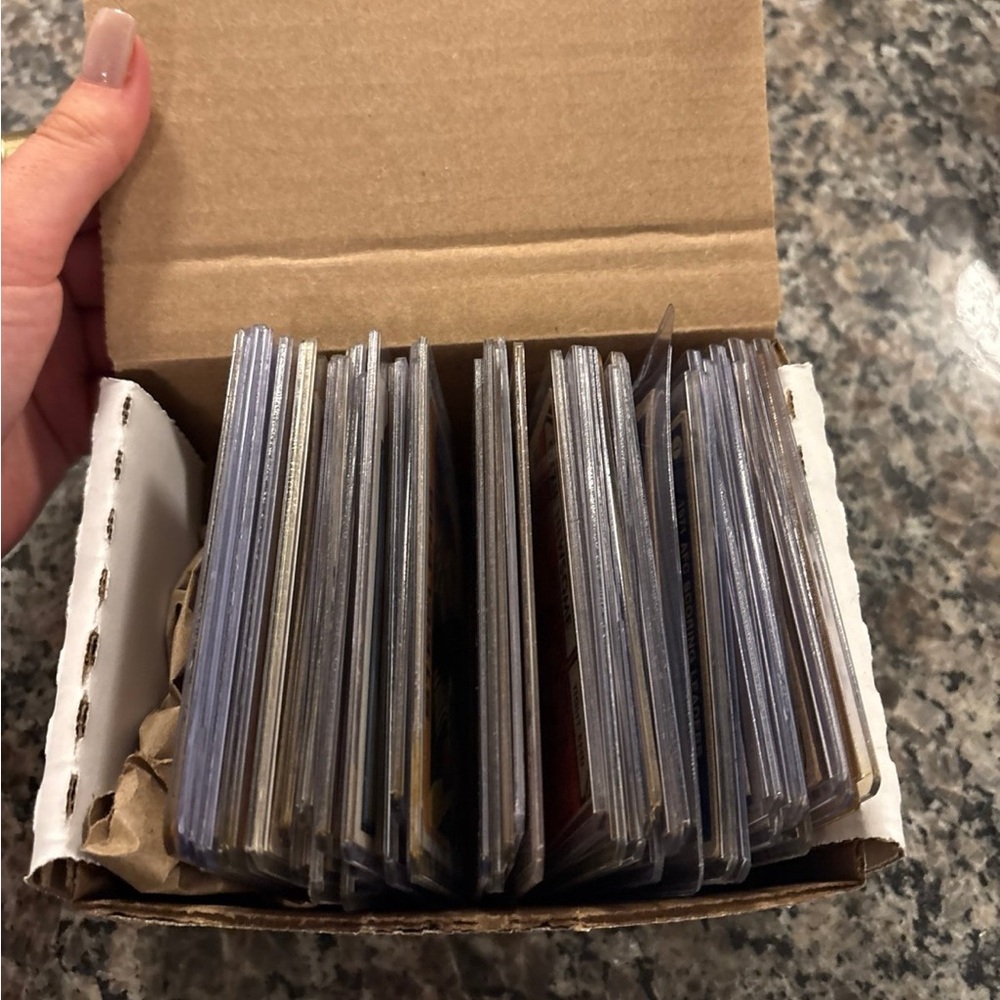 Box of Trading Cards (49 assorted cards)